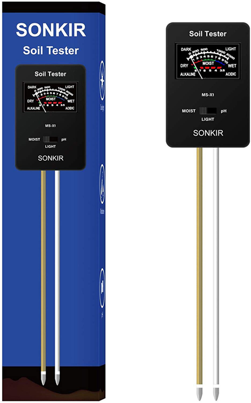 test - Sonkir pH-mètre de Sol, testeur d’humidité